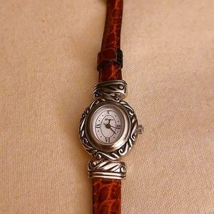 Brighton watch with reversible band